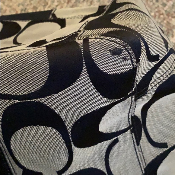 Coach Signature Canvas Tote in Black - Picture 11 of 11